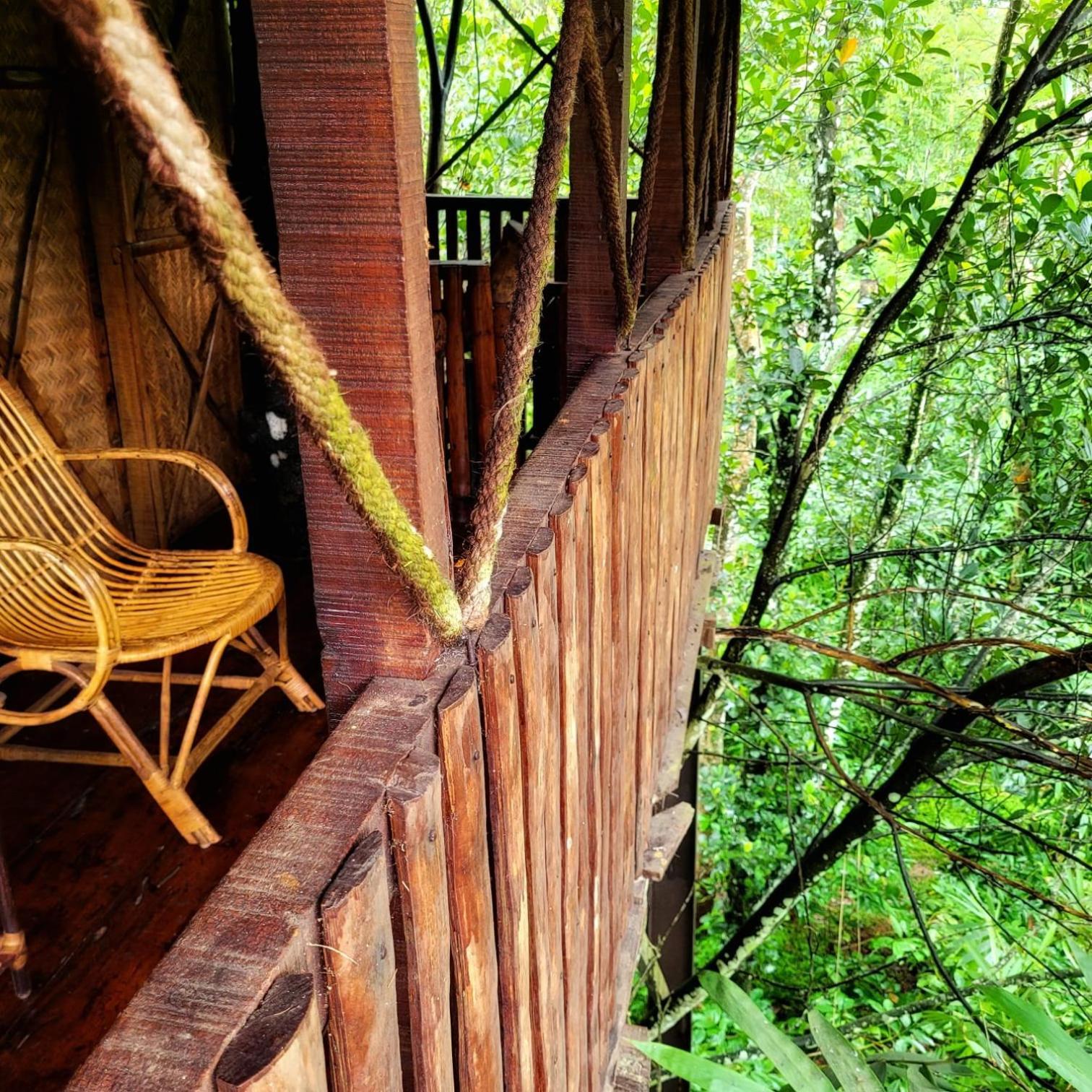 Greens Tree House & Wood House Sultan Bathery Exterior foto